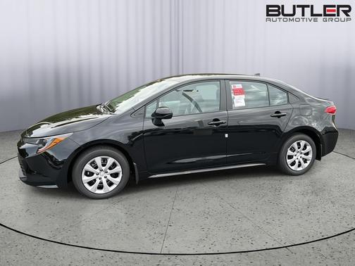 Midnight Black Metallic 2026 Toyota Corolla LE