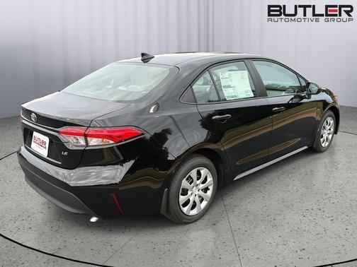 Midnight Black Metallic 2026 Toyota Corolla LE