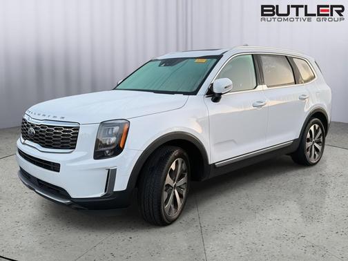 Glacial White Pearl 2021 Kia Telluride EX