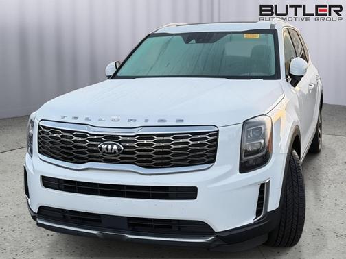 Glacial White Pearl 2021 Kia Telluride EX