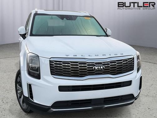 Glacial White Pearl 2021 Kia Telluride EX