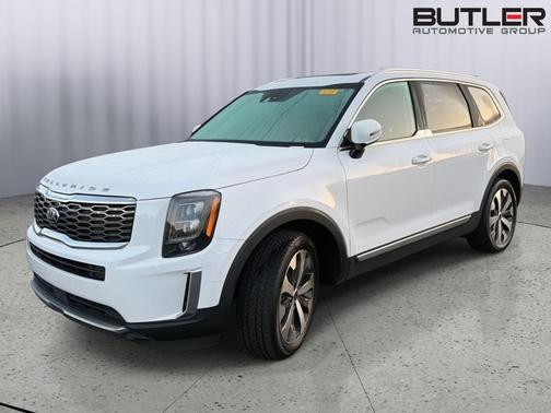 Glacial White Pearl 2021 Kia Telluride EX