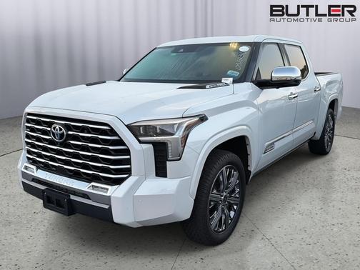 Wind Chill Pearl 2023 Toyota Tundra Hybrid Capstone