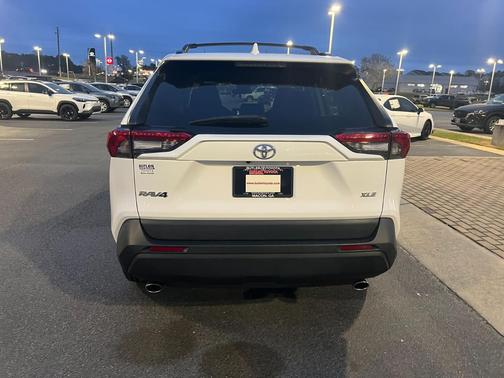 White 2022 Toyota RAV4 XLE