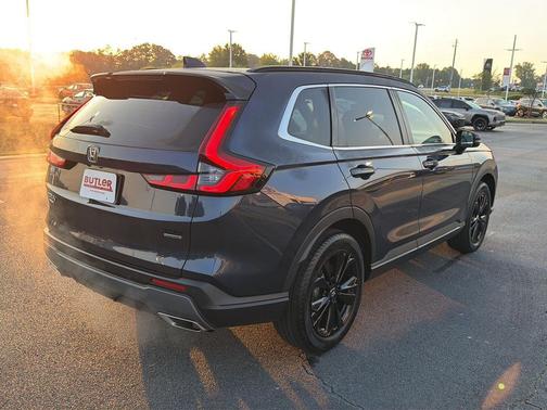 Canyon River Blue Metallic 2024 Honda CR-V Hybrid Sport Touring AWD