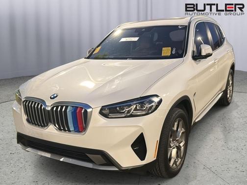 Mineral White Metallic 2022 BMW X3 xDrive30i