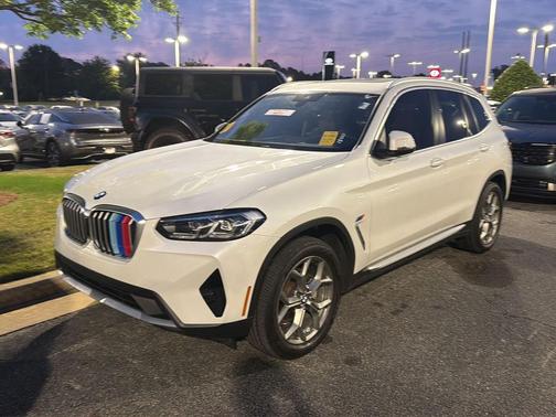 Mineral White Metallic 2022 BMW X3 xDrive30i