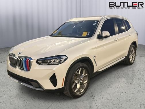 Mineral White Metallic 2022 BMW X3 xDrive30i