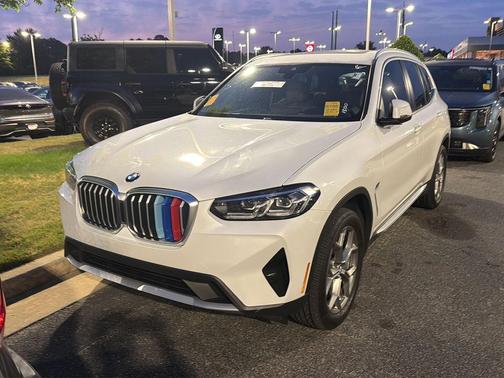 Mineral White Metallic 2022 BMW X3 xDrive30i