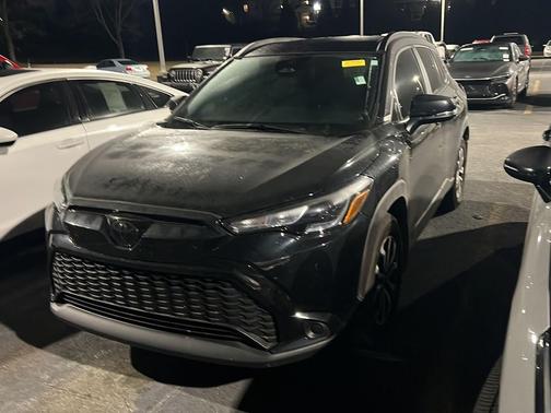 Jet Black 2025 Toyota Corolla Hybrid SE