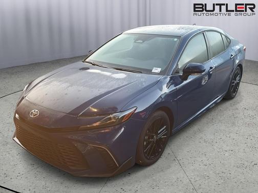 Reservoir Blue 2025 Toyota Camry SE