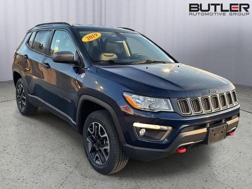 Jazz Blue Pearlcoat 2019 Jeep Compass Trailhawk