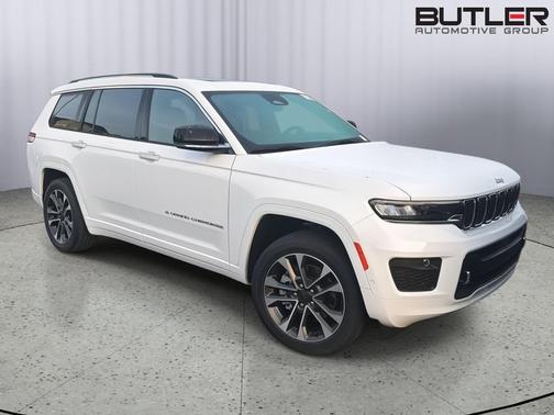 Bright White Clearcoat 2023 Jeep Grand Cherokee L Overland