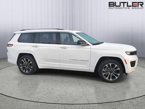 Bright White Clearcoat 2023 Jeep Grand Cherokee L Overland