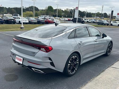 Wolf Gray 2021 Kia K5 GT-Line