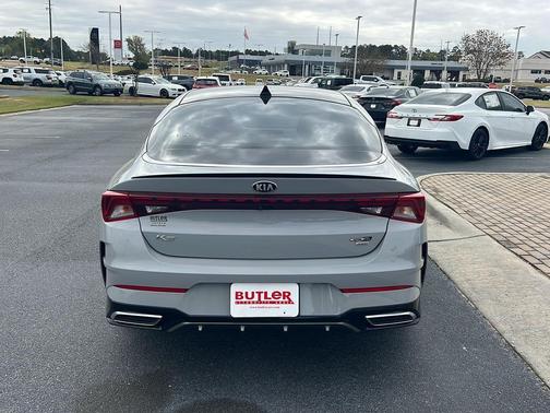 Wolf Gray 2021 Kia K5 GT-Line
