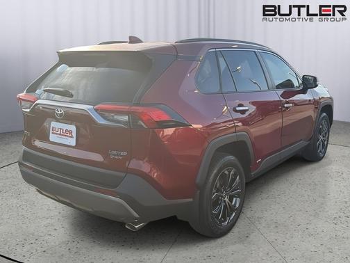 Ruby Flare Pearl 2025 Toyota RAV4 Hybrid Limited