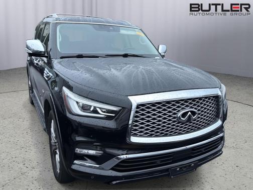 Black Obsidian 2019 INFINITI QX80 Luxe