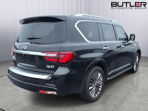 Black Obsidian 2019 INFINITI QX80 Luxe