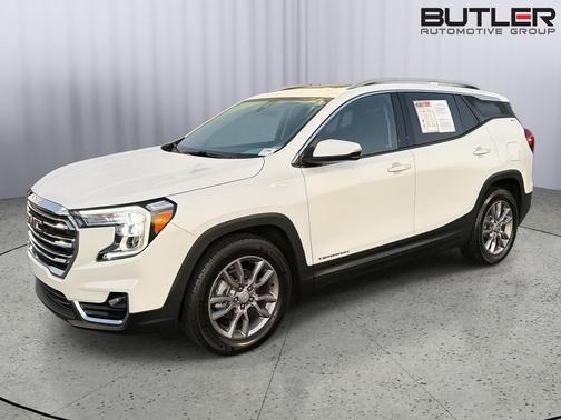 Summit White 2023 GMC Terrain SLT