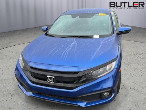 Aegean Blue Metallic 2020 Honda Civic Sport