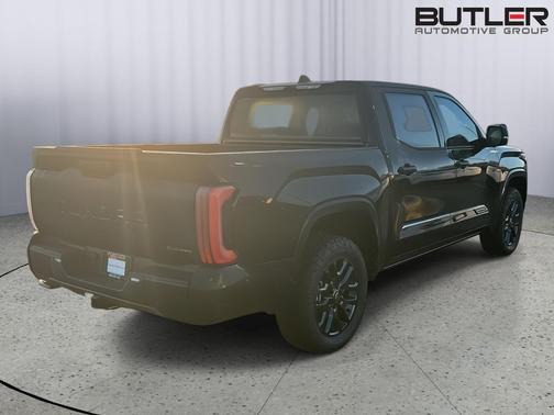 Midnight Black Metallic 2026 Toyota Tundra Hybrid Platinum