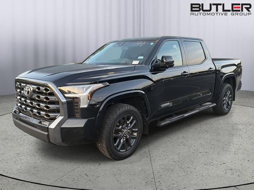 Midnight Black Metallic 2023 Toyota Tundra Platinum