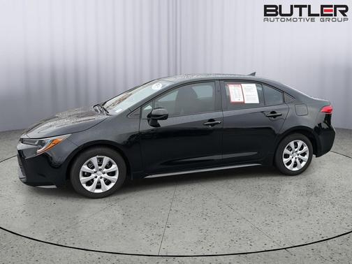 Midnight Black Metallic 2023 Toyota Corolla LE