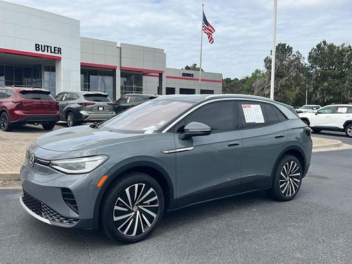 Pure Gray w/Black Roof 2023 Volkswagen ID.4 Pro S Plus AWD