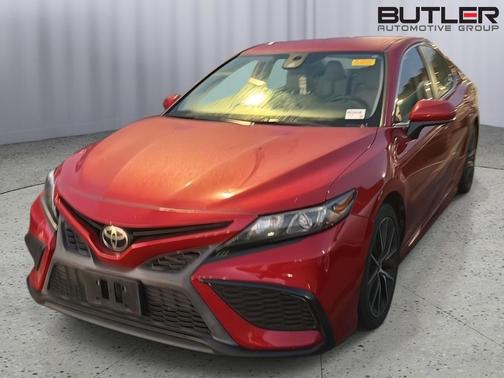 Supersonic Red 2021 Toyota Camry SE