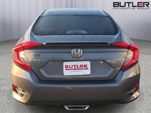 Modern Steel Metallic 2019 Honda Civic Sport