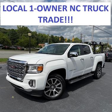 Summit White 2021 GMC Canyon Denali