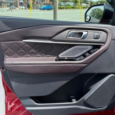 Rapid Red Metallic Tinted Clearcoat 2025 Ford Explorer Platinum