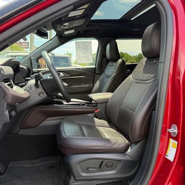 Rapid Red Metallic Tinted Clearcoat 2025 Ford Explorer Platinum