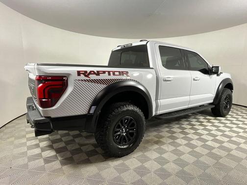 Space White Metallic 2025 Ford F-150 Raptor