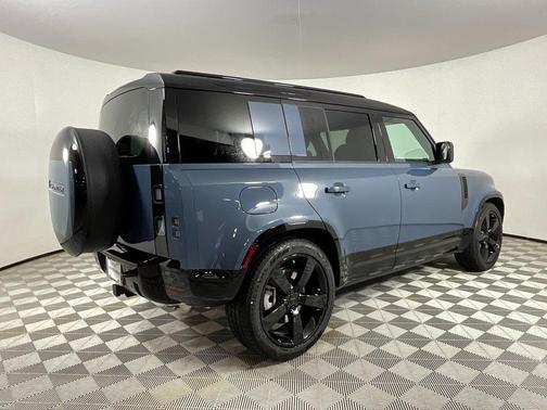 Tasman Blue Metallic 2026 Land Rover Defender P400 X-Dynamic SE