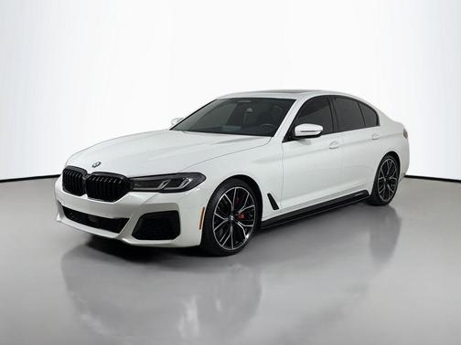 Alpine White 2021 BMW 540 540i