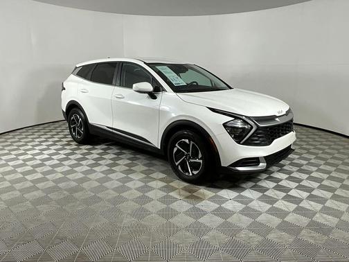 Snow White Pearl 2023 Kia Sportage Hybrid LX