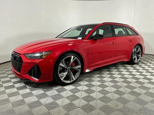 Tango Red Metallic 2021 Audi RS 6 Avant 4.0T Wagon