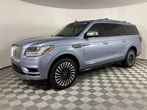 Chroma Crystal Blue 2021 Lincoln Navigator Black Label