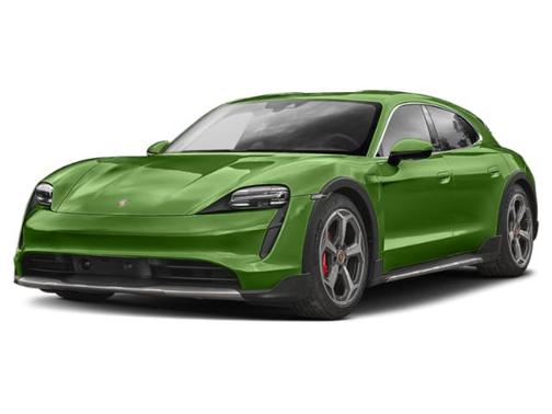 Mamba Green Metallic 2021 Porsche Taycan 4S