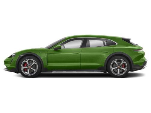 Mamba Green Metallic 2021 Porsche Taycan 4S