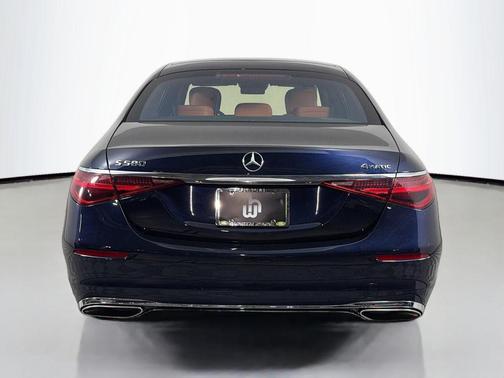 Blue 2023 Mercedes-Benz S-Class 4MATIC