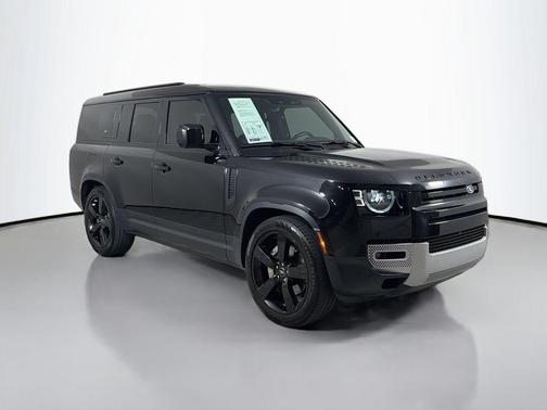 Santorini Black Metallic 2024 Land Rover Defender 130 P300 S