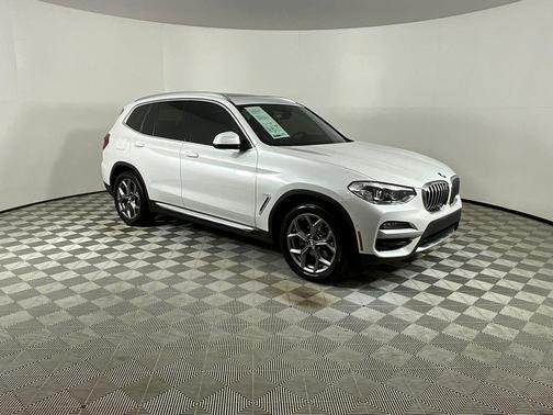 Mineral White Metallic 2021 BMW X3 sDrive30i