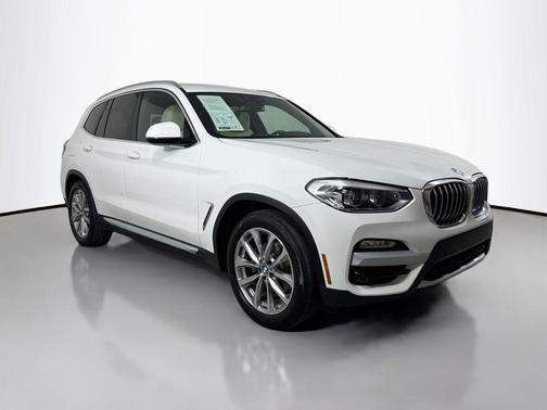 Alpine White 2019 BMW X3 sDrive30i