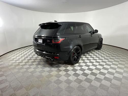 Black 2022 Land Rover Range Rover Sport SVR