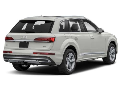 Carrara White 2021 Audi Q7 45 Premium