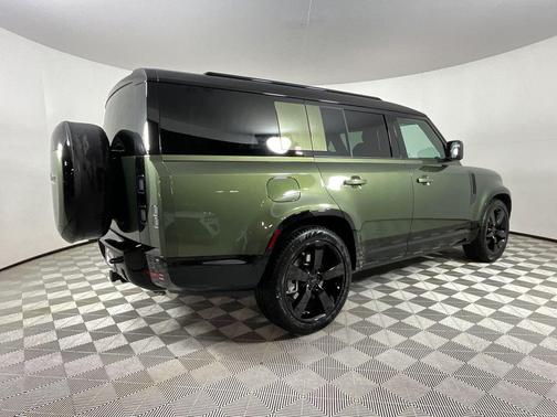 Woolstone Green Metallic 2026 Land Rover Defender X-Dynamic SE