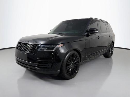 Santorini Black Metallic 2021 Land Rover Range Rover P525 Westminster